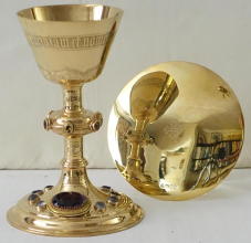Sterling Silver Gothic Chalice
